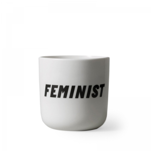 PLAYTYPE Taza Attitude | Feminist - White