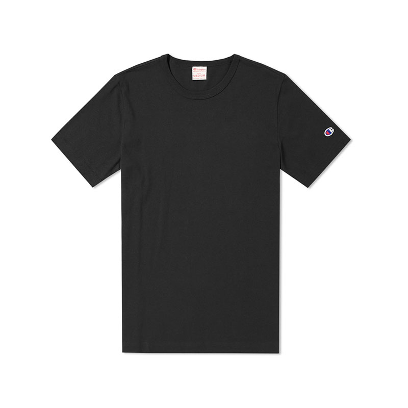 Reverse Weave Classic Tee - Black 