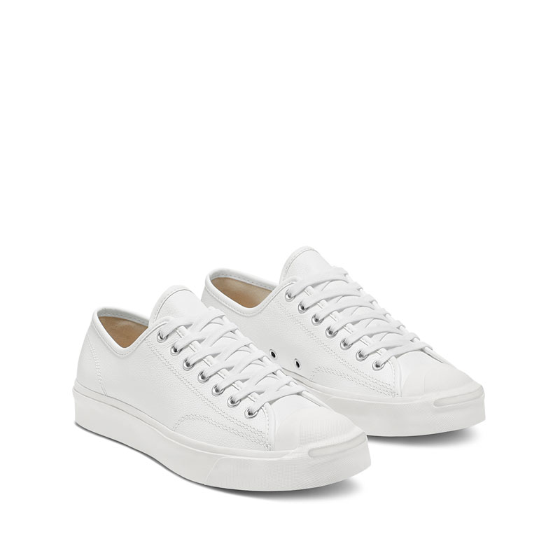 jack purcell white leather
