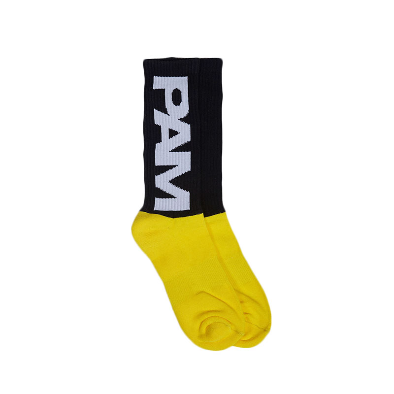 P.A.M. (PERKS & MINI) Calcetines PAM BTC - Black / Yellow