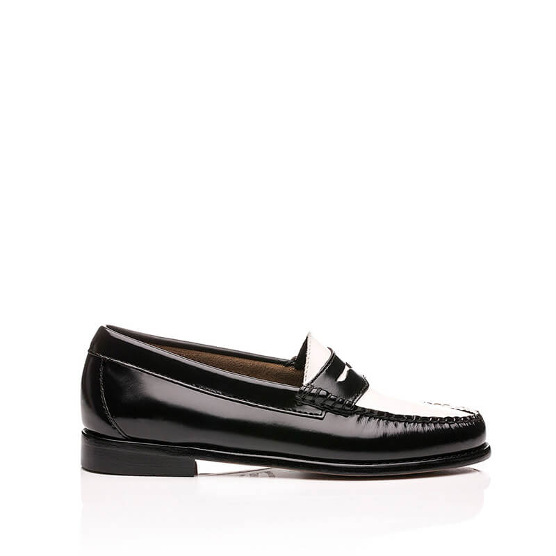 weejuns penny loafers black leather