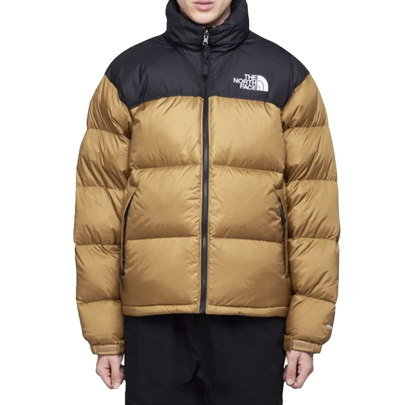 north face nuptse khaki