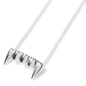 P.A.M. (Perks & Mini) X.P. P.A.M Original Fangs Necklace - Silver
