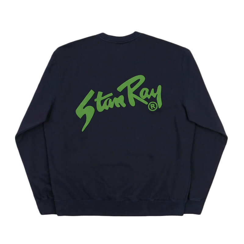 STAN RAY Stan Hooded Sweat – Navy / Green