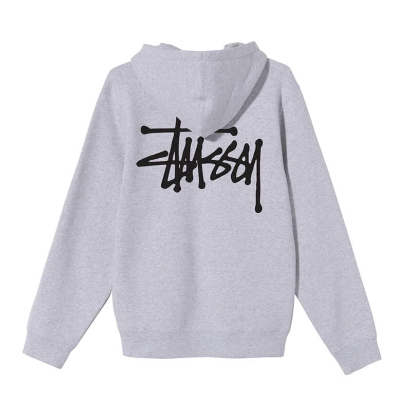 Sudadera Basic Stüssy - Ash Heather | THEROOM Barcelona