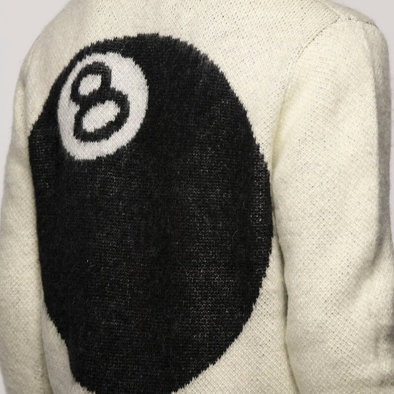 stussy 8 ball mohair sweater