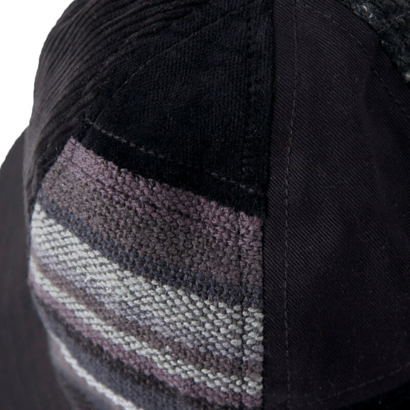 MAHARISHI Bucket Patchwork Hat - Black