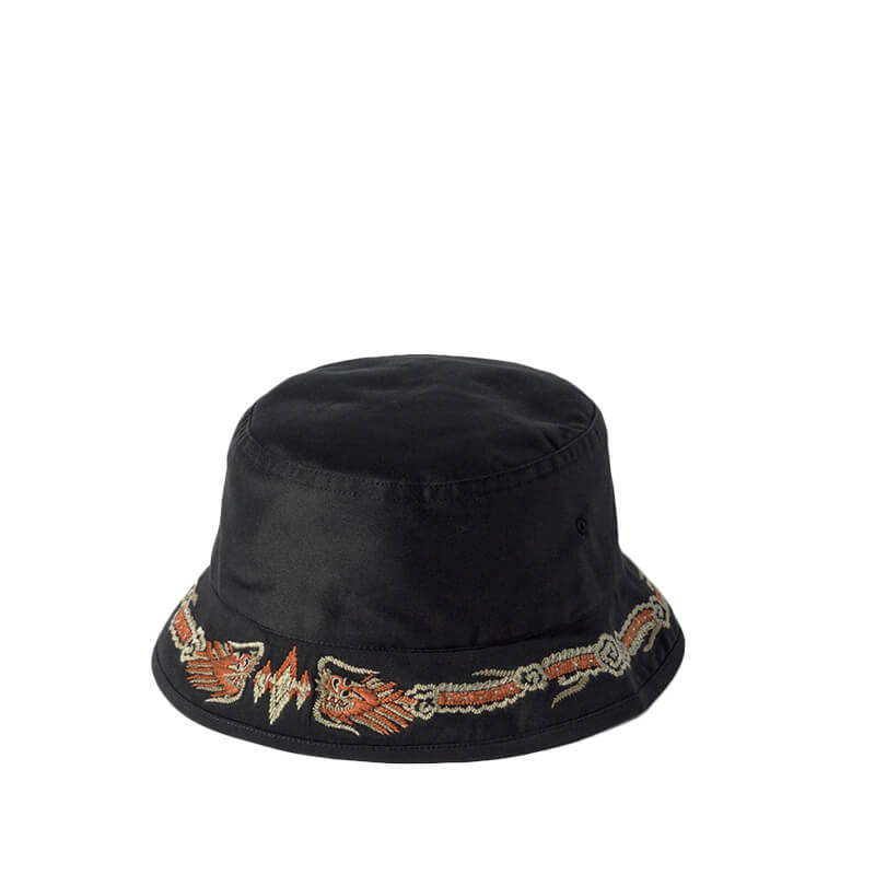 MAHARISHI Bucket Souvenir Hat - Black