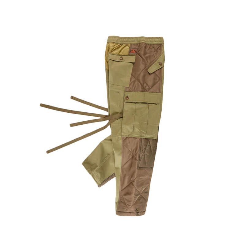 MAHARISHI Pantalones Upcycled Triquilted Cargo - Olive