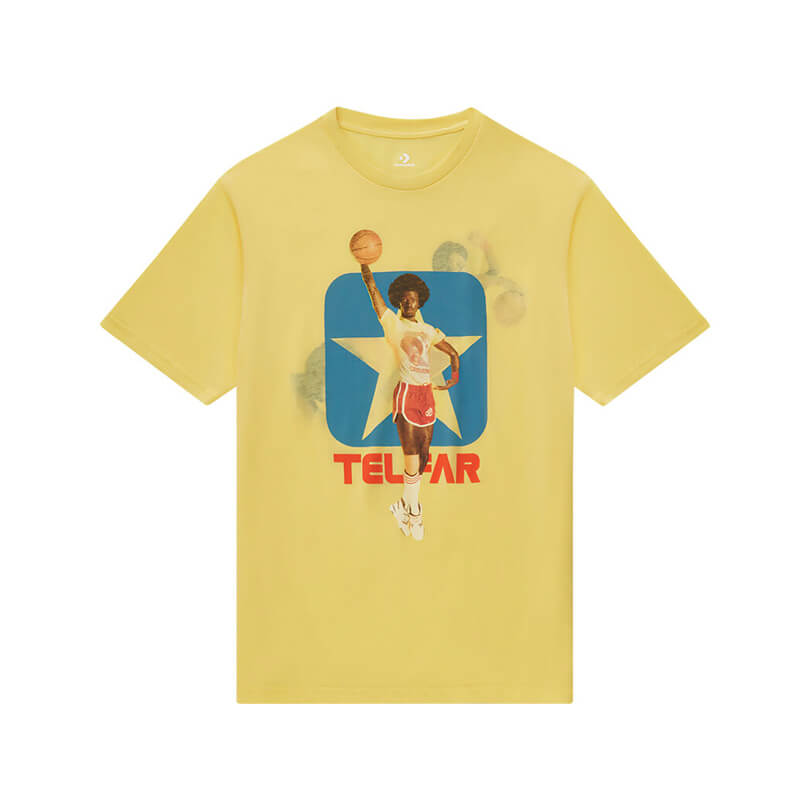 TELFAR x CONVERSE Camiseta LZ - Yellow Cream