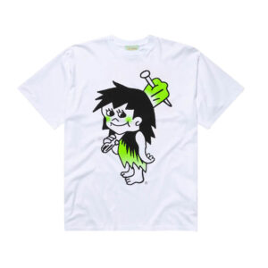 ARIES Caveman SS Tee - White