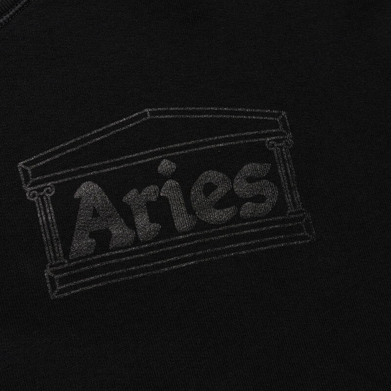 Aries Arise Column Sweatshirt - Black