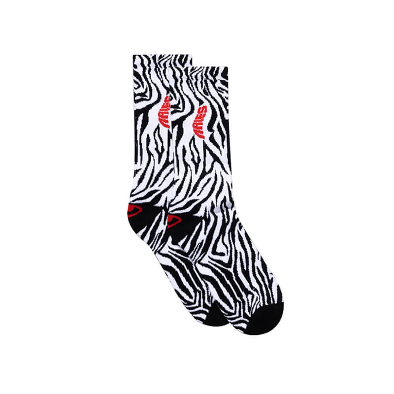 ARIES 3-Pack Zebra Socks - Multi