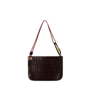 ARIES Bobby Leather Bag - Crocodile