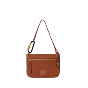 ARIES Bobby Leather Bag - Tan