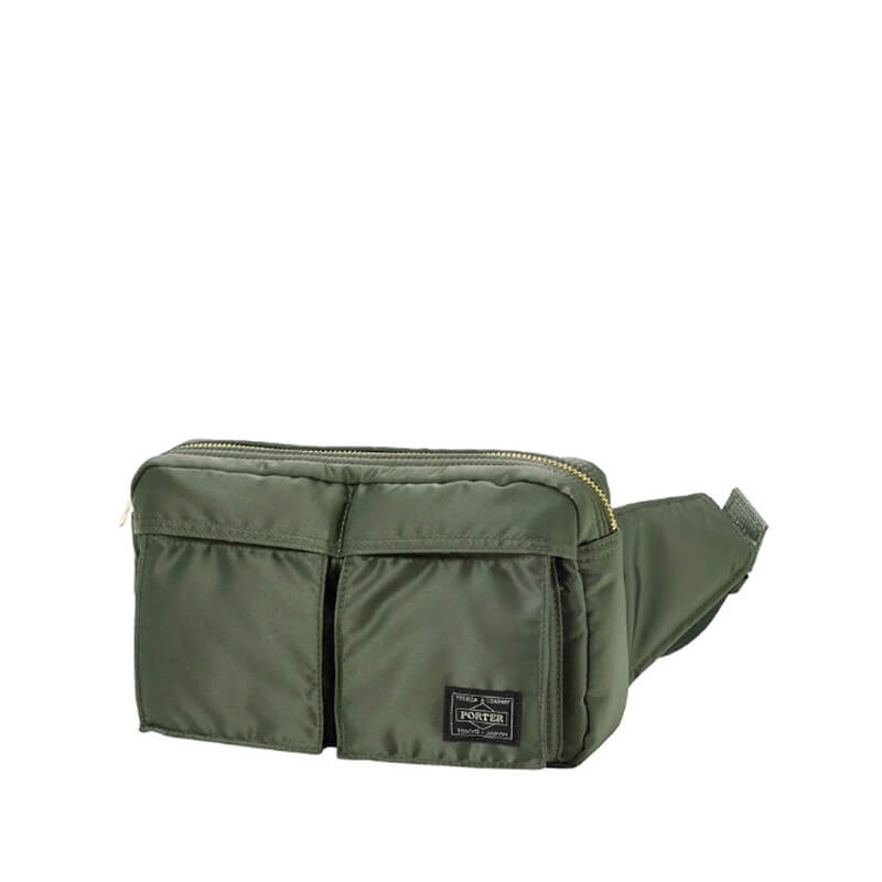 Takashi Murakami x PORTER Waist Bag Sage Green