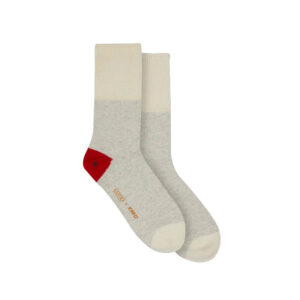 YMC Monkey Cotton Slub Socks – Grey