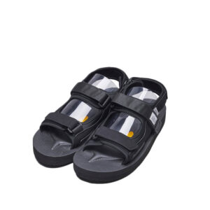 SUICOKE Was-V Sandals - Black