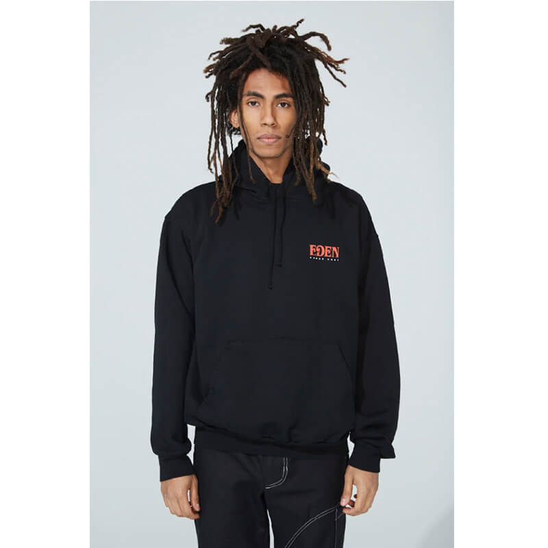 EDEN Power Corp. Eden Hoodie - Black / Red - TheRoom Barcelona