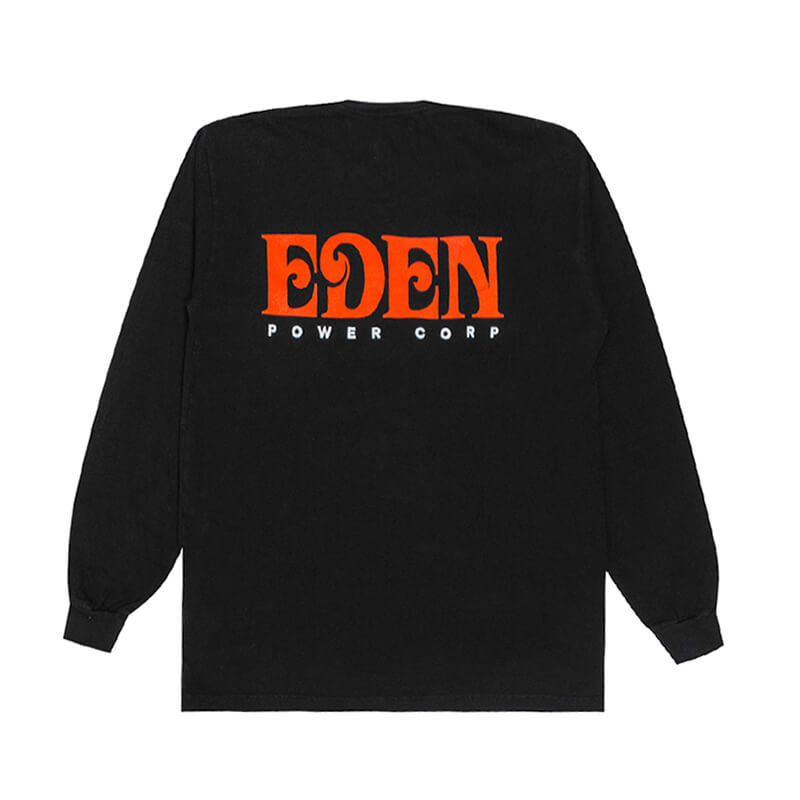 EDEN Power Corp. Eden LS Tee - Black/ Red