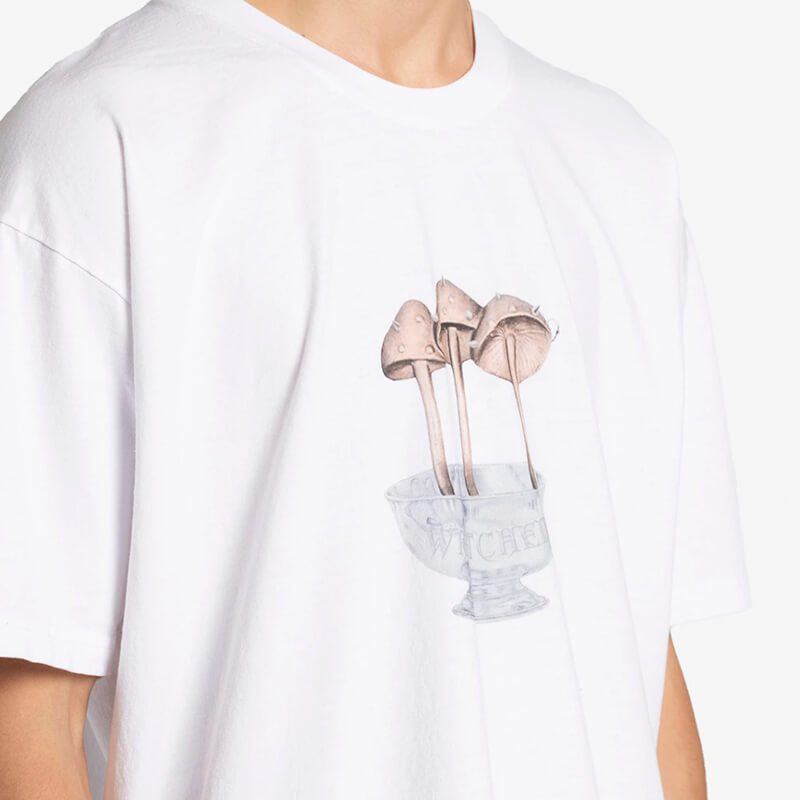 EDEN Power Corp. Camiseta Wretched Mushrooms - White