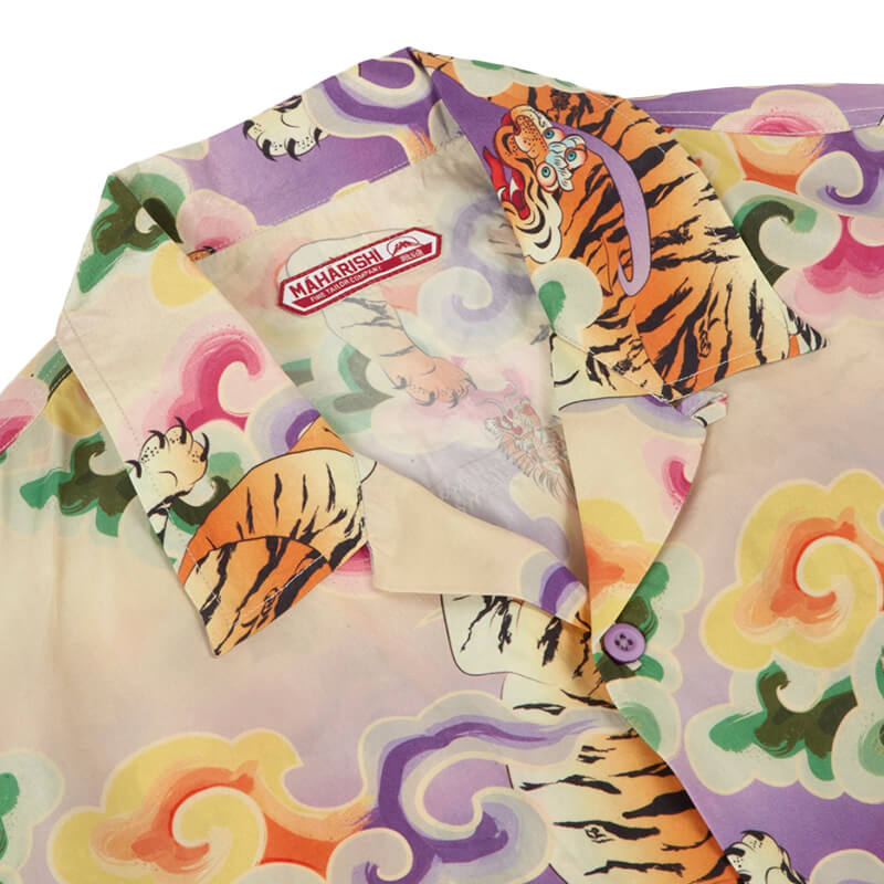 MAHARISHI Camisa Tiger Camp Summer - Lavender
