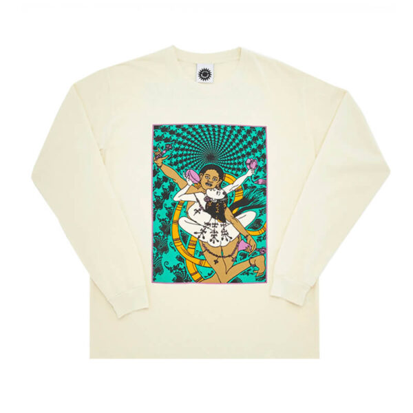 GOOD MORNING TAPES Trip to Knowhere LS Tee – White