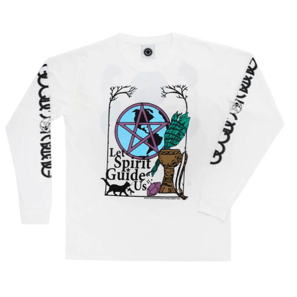 GOOD MORNING TAPES Camiseta LS Wiccan Ways - White