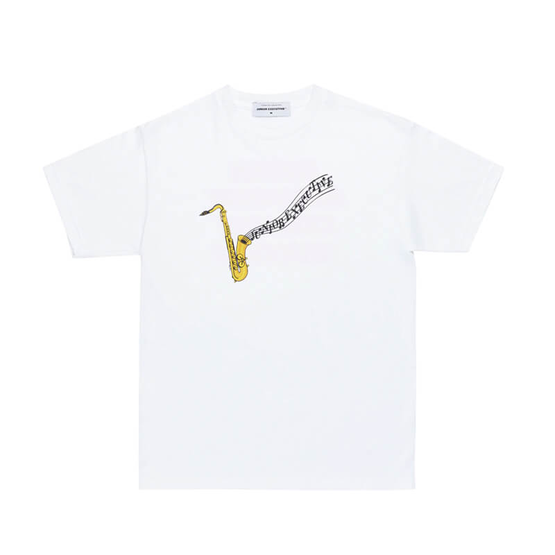 JUNIOR EXECUTIVE Camiseta Saxess Logo - White