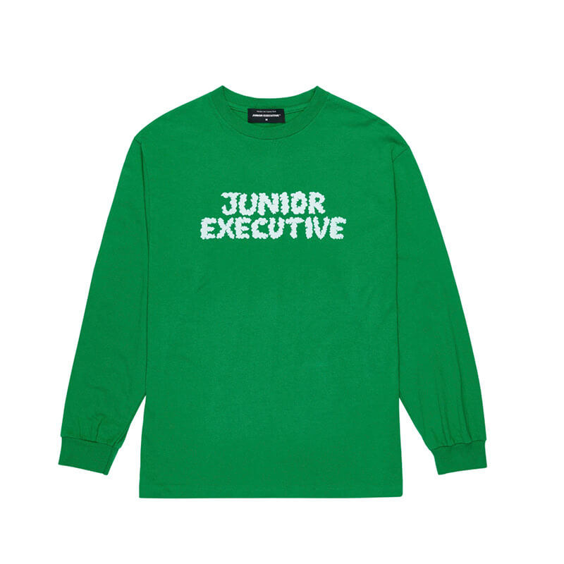JUNIOR EXECUTIVE Camiseta LS Smoke Logo - Green