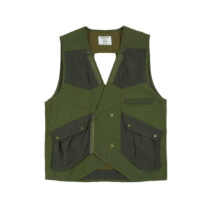 MAHARISHI Utility 2.0 Veg Dyed Vest – Olive