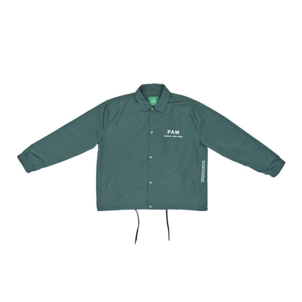 P.A.M. (Perks & Mini) Eye Stack Coach Jacket - Deep Green