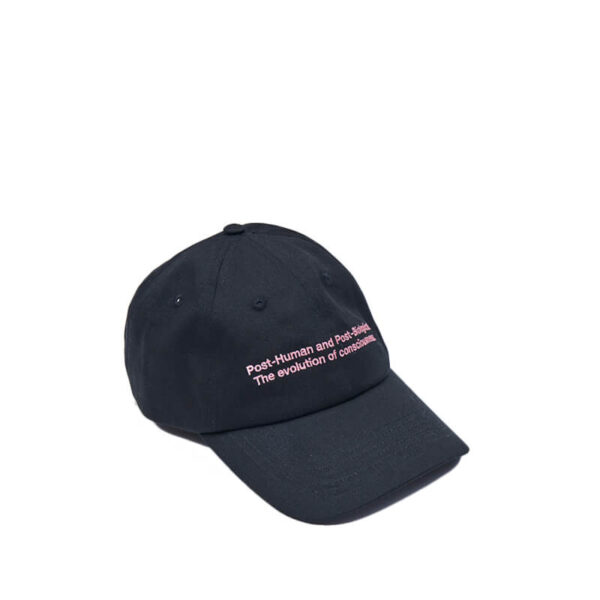 PAM POST HUMAN BASEBALL CAP BLACK