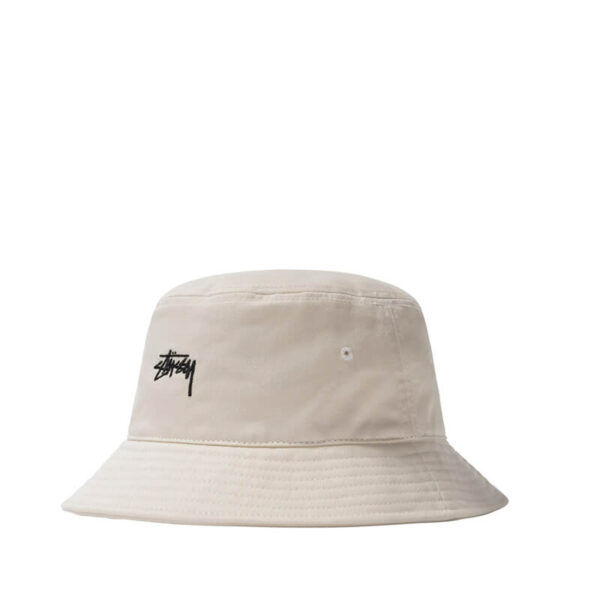 STUSSY Stock Bucket Hat – Natural