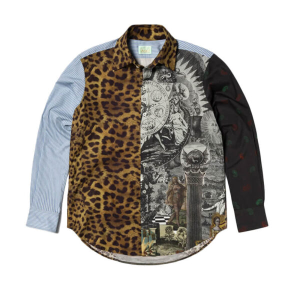 ARIES MEGABLASTER PATCHWORK SHIRT