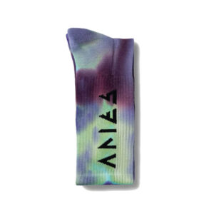 ARIES Tie Dye Rune Socks - Black