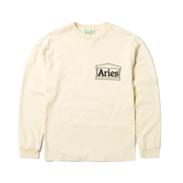 ARIES Camiseta LS Temple - Alabaster