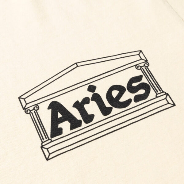 ARIES Camiseta LS Temple - Alabaster