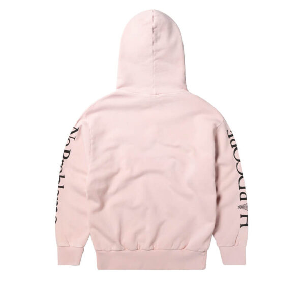 ARIES Hoodie Worried Cat Acid - Pink