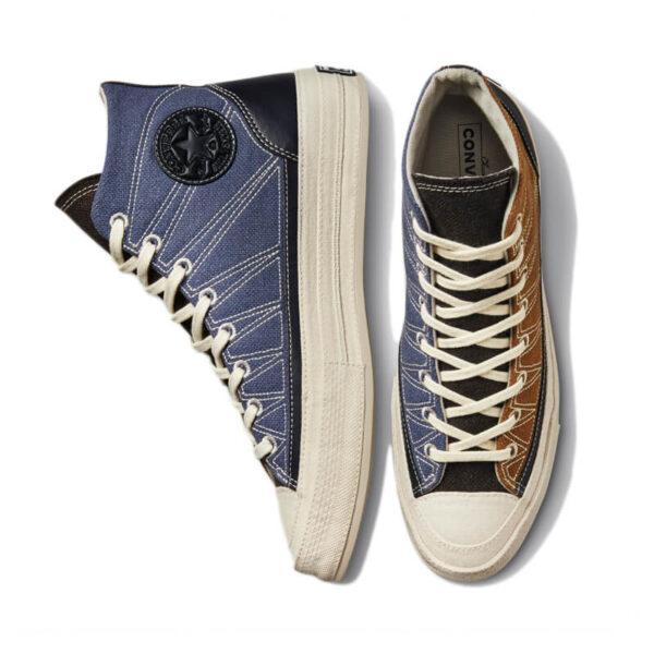 CONVERSE Zapatillas Cozy Granola Chuck 70 HI - Brindle Brown / Steel