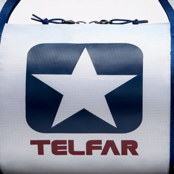 CONVERSE X TELFAR Duffle Logo - White / Navy Peony