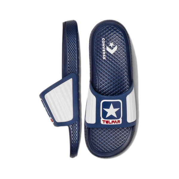 CONVERSE X TELFAR SLIDE NAVY