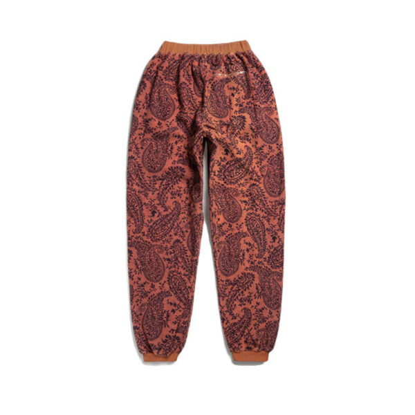 ARIES Pantalones Paisley Reverse Fleece - Coral