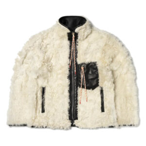 ARIES Chaqueta Reversible Sheepskin - Black