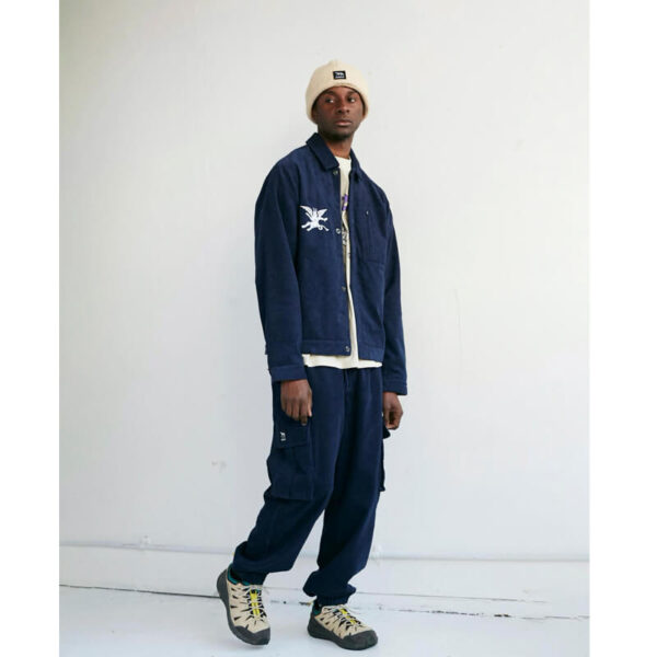 HERESY Pantalones Cord Joggers - Navy