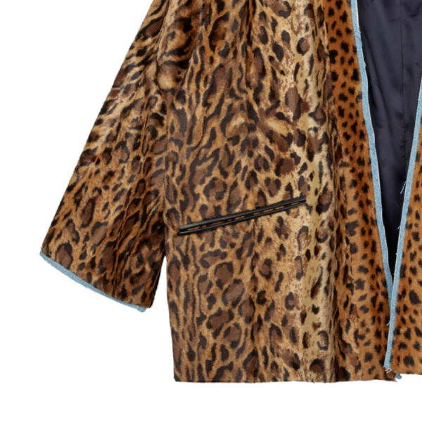 STAND ALONE Chaqueta Leopard Fur - Brown