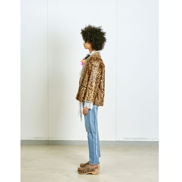 STAND ALONE Chaqueta Leopard Fur - Brown