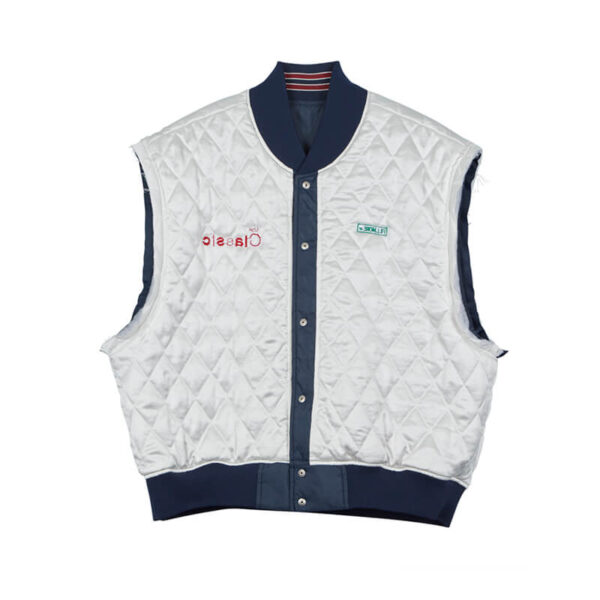 STAND ALONE Reversible Logo Embriodery Vest - Navy