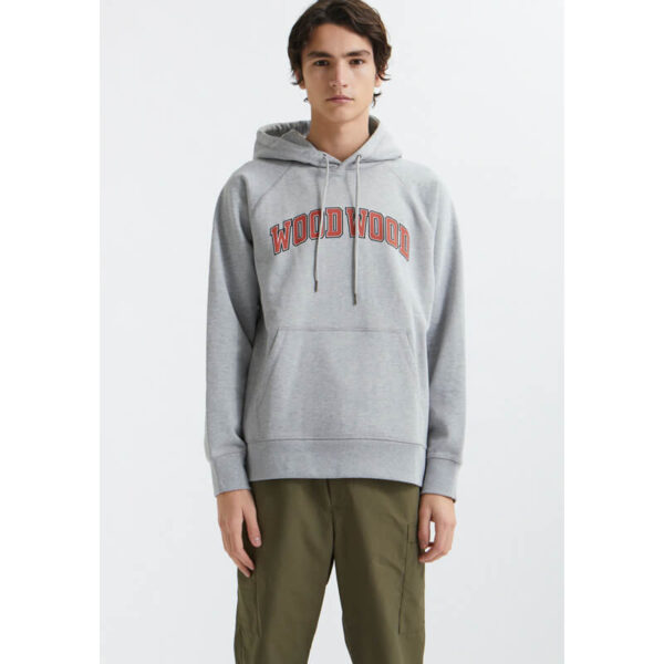 WOOD WOOD Hoodie Fred IVY - Grey