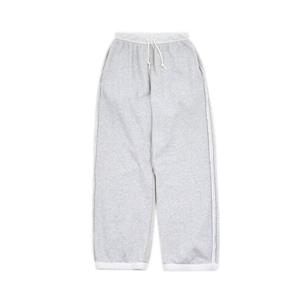 STAND ALONE Reversible B Logo Sweatpants - Grey